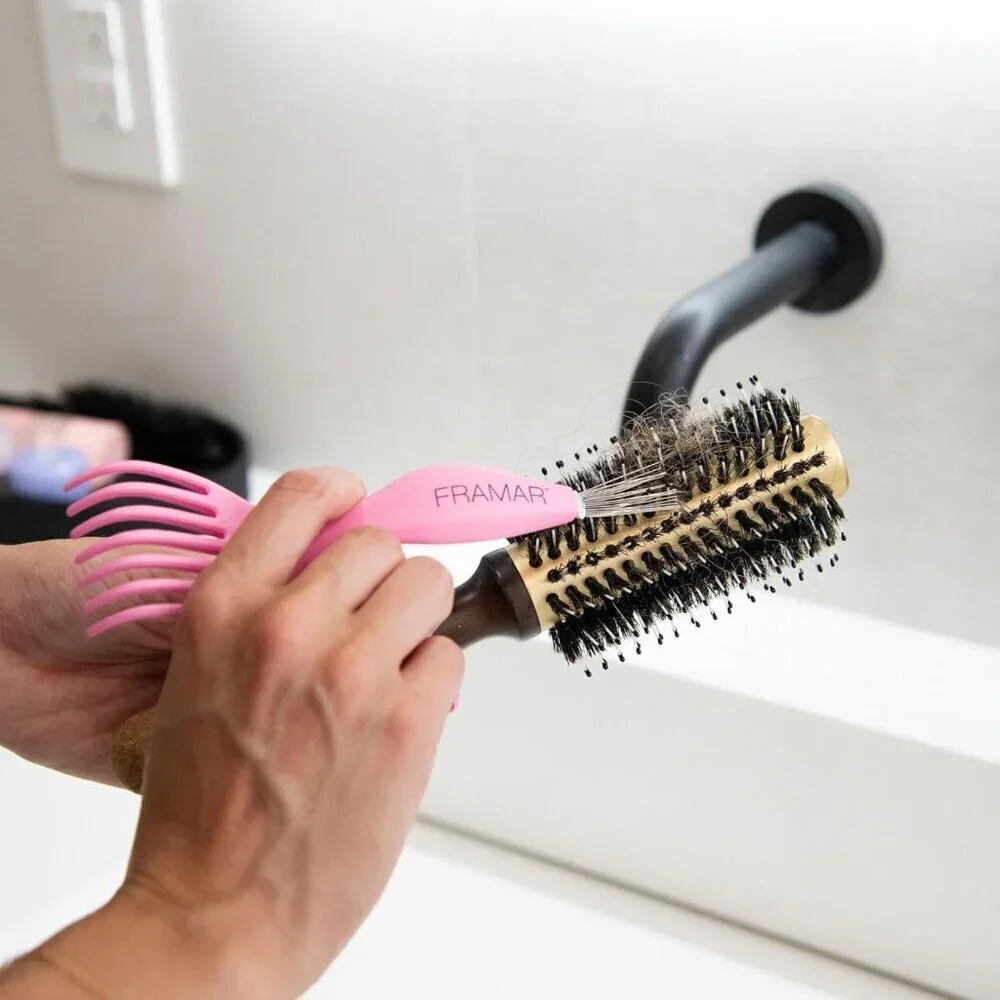 Hair Brush Detangler – Wet Hair Brushes For Women - Premium Hair Brush Cleaner T